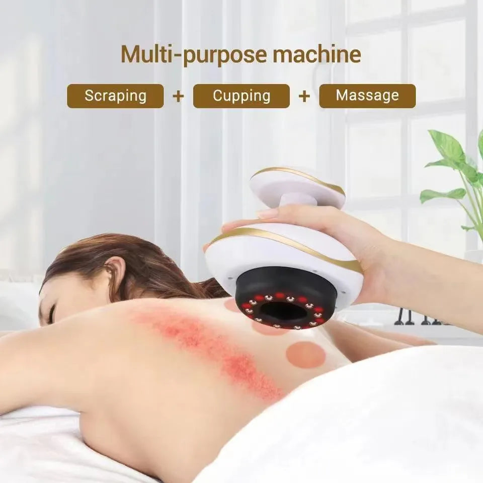 Home Electric Scraping Massage Cupping Body Massager